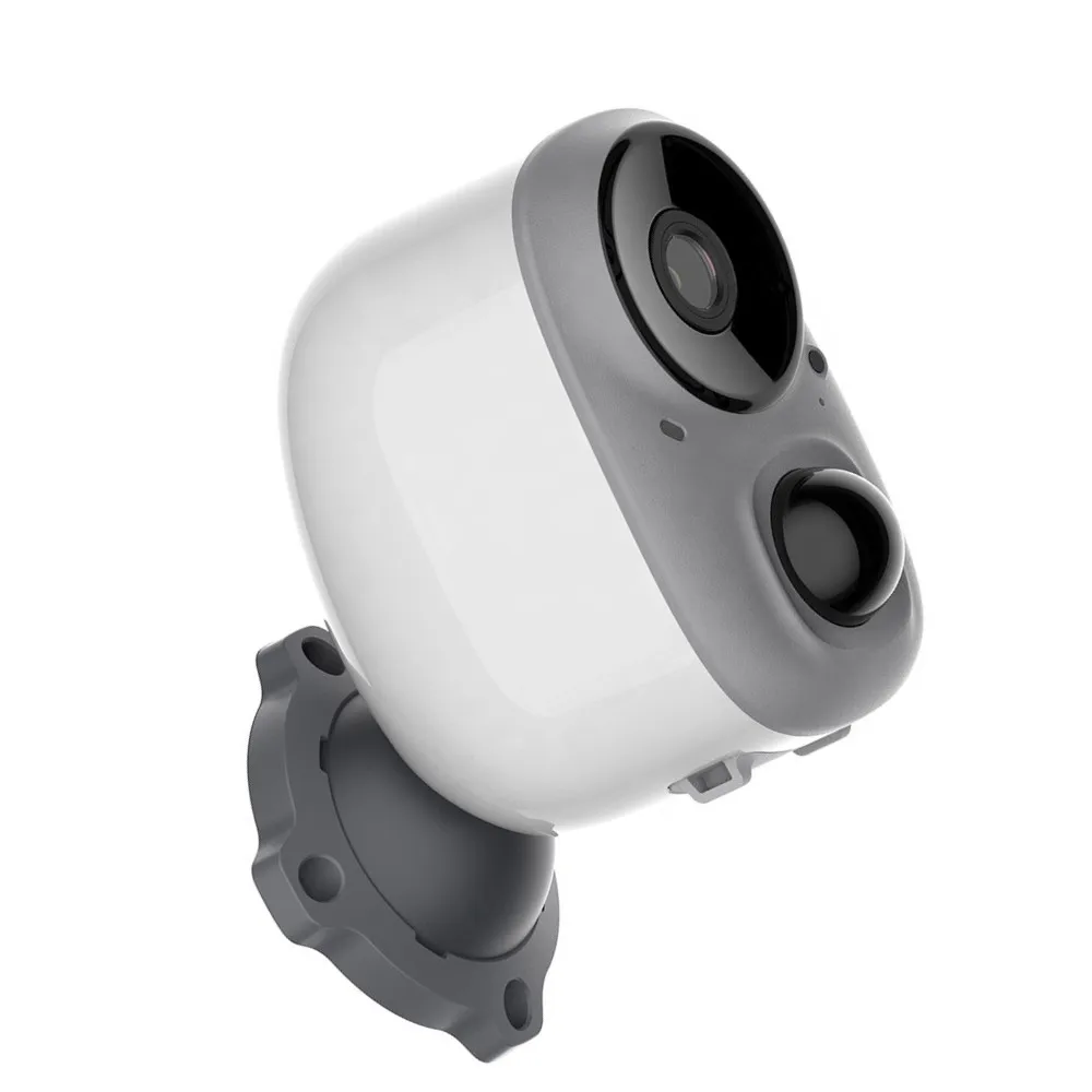 JXJ сигнализация с фонариком AI IOT PIR HD 2MP заказной логотип Беспроводная батарея с низкой мощностью Встроенная Cctv Ahd Ip камера Wifi из Китая