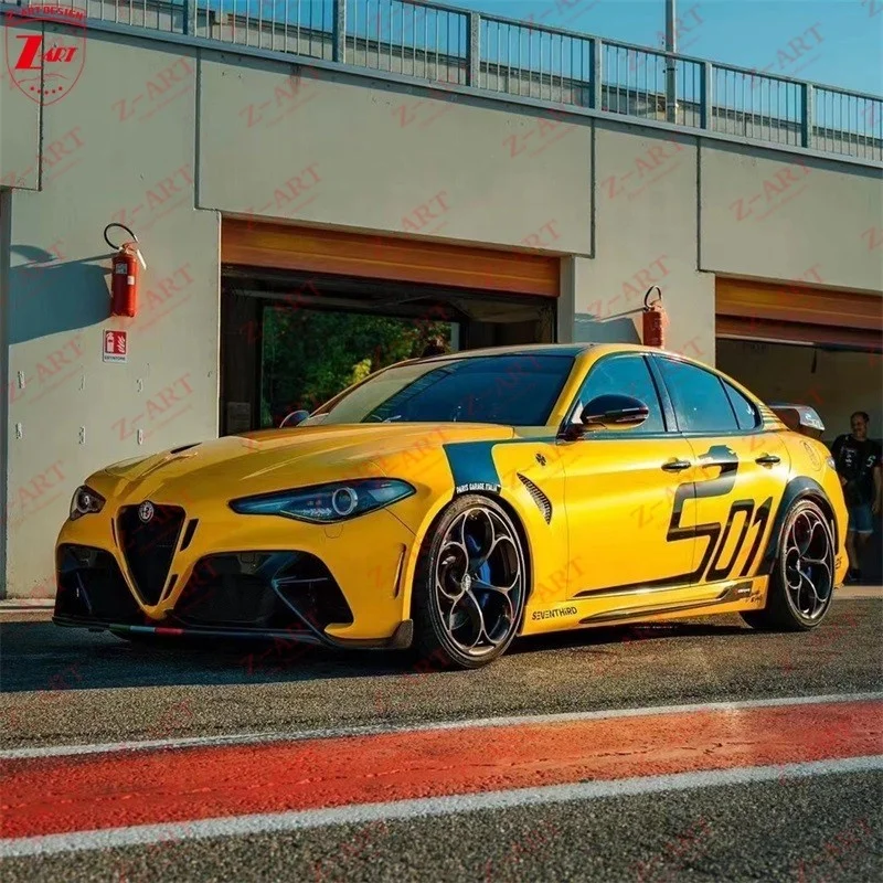 Z-ART Giulia GTAM обвес для Alfa Romeo гоночный 2016-2021 подтяжка тела бамперы в стиле