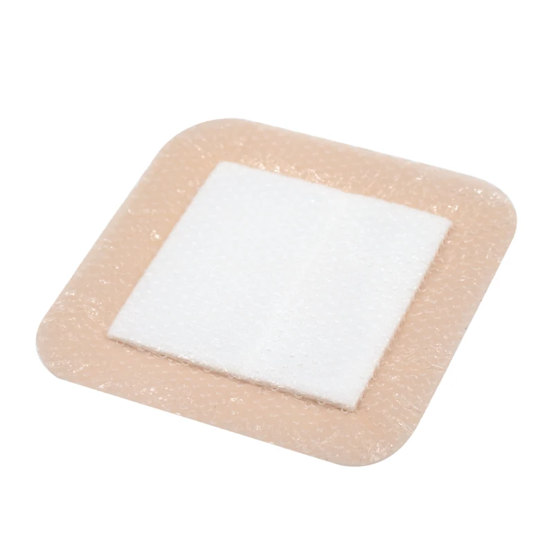 OEM high quality Advanced silicone foam dressing for burn wound wound care dressing