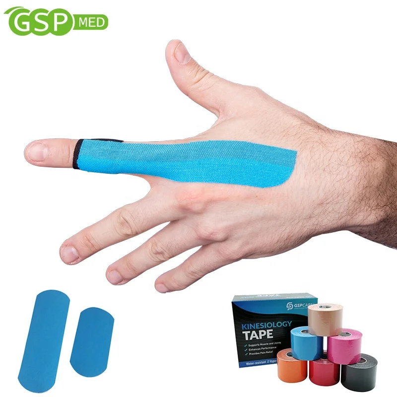 Бесплатные образцы, гипоаллергенная самоклеящаяся кинезиологическая лента 5 см x 5 м