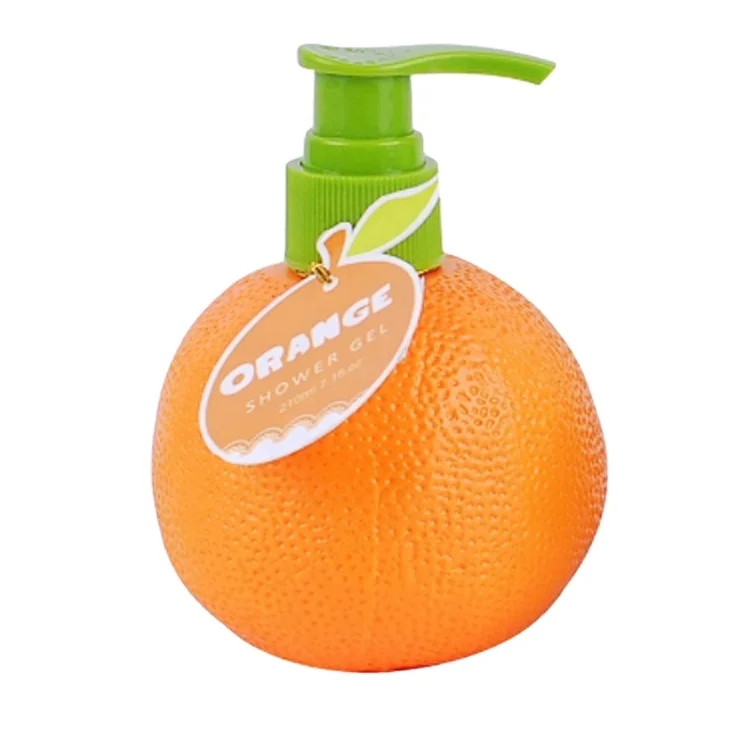 Необычное хорошее качество, оптовая продажа, роскошный долговечный ароматизатор, гелевая бутылка для душа с фруктами