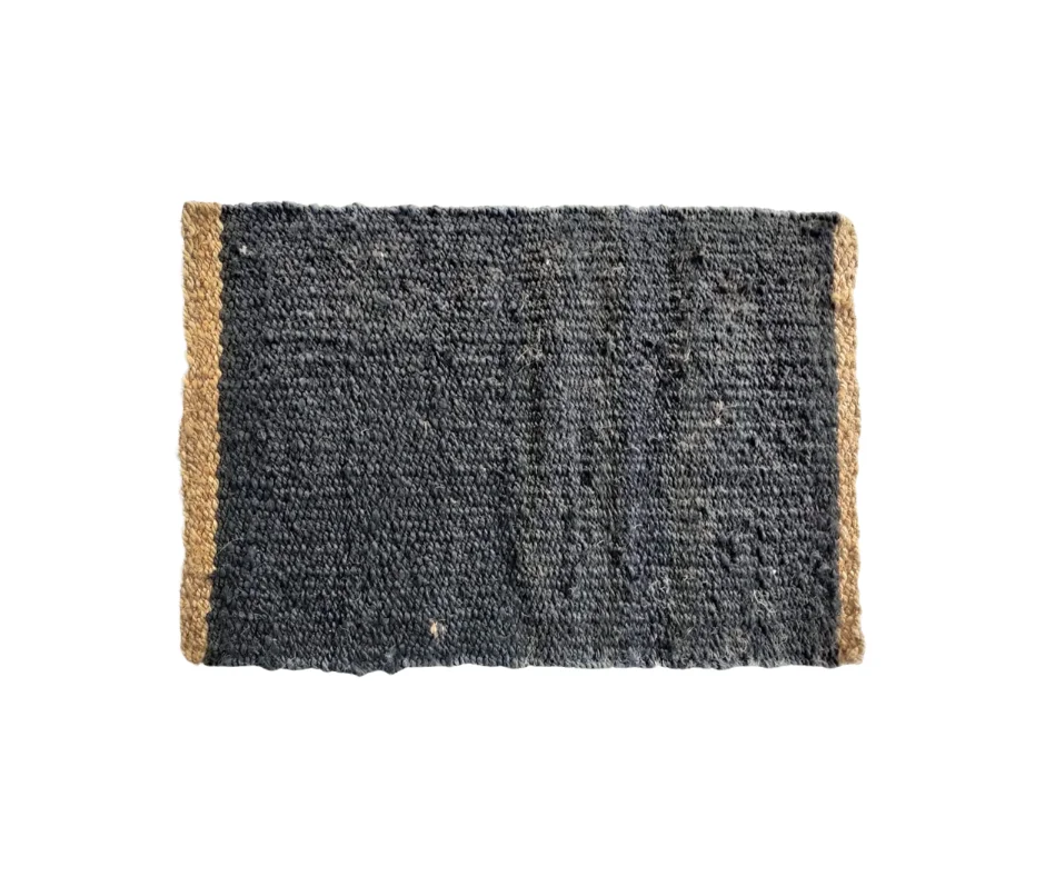 Rectangle Shaped Jute handspun rugs handwoven Rug Eco-Friendly to keep your home and premises neat & clean