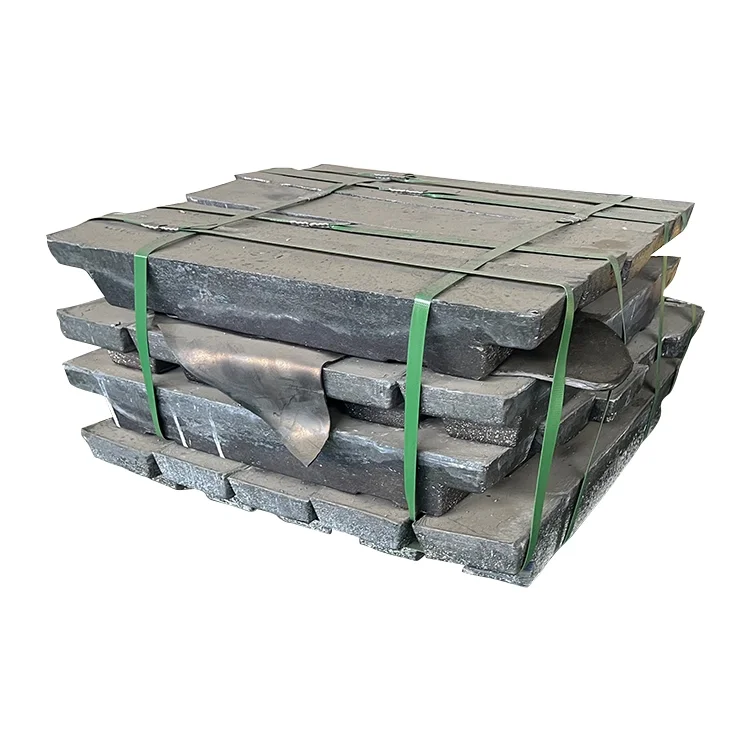 Pure Lead Ingot 99.994 Purity Pb Lead Ingots 25kg 50kg Per Piece