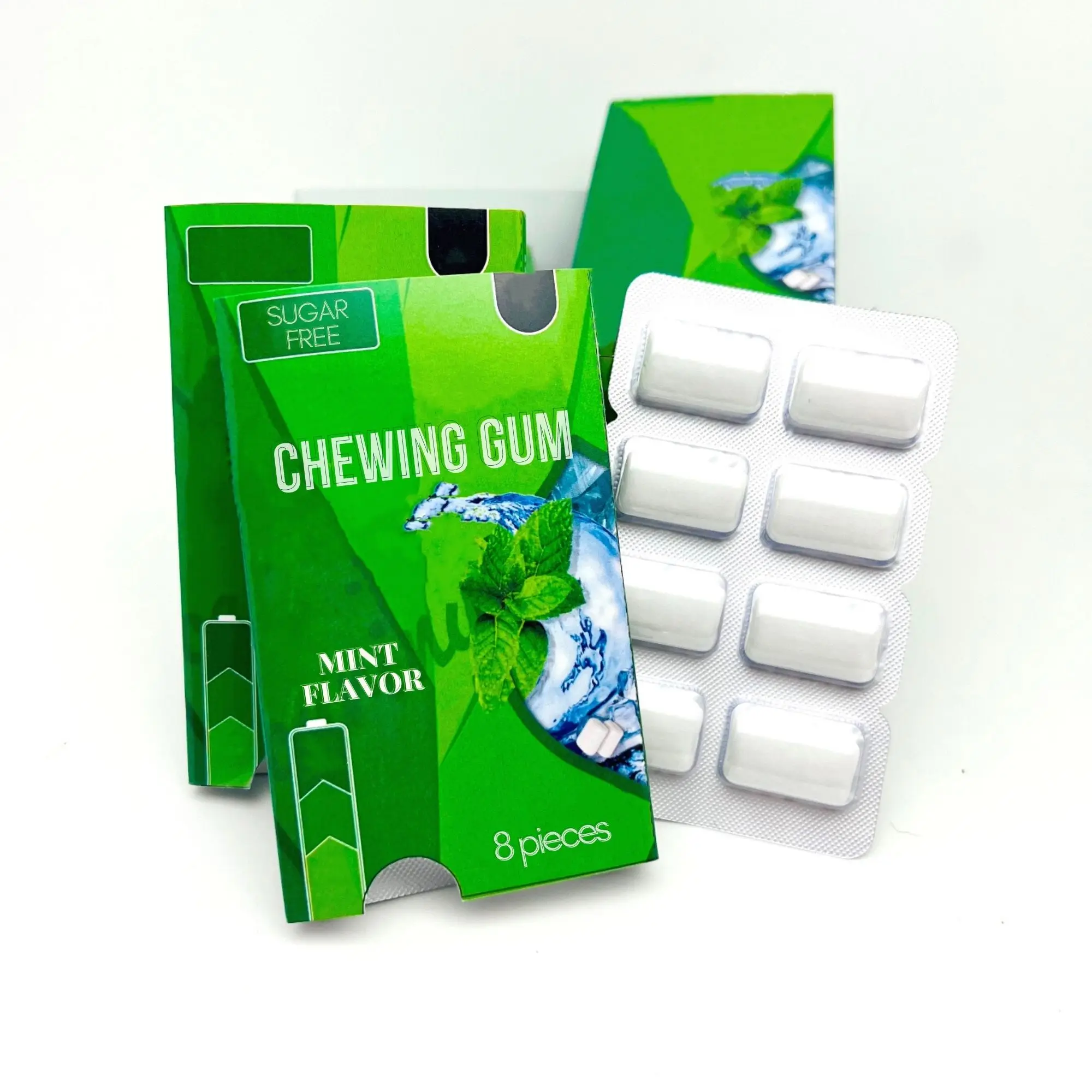 Sugar Free Oral Chewing Gum Healthy Customized Gum With Probiotic