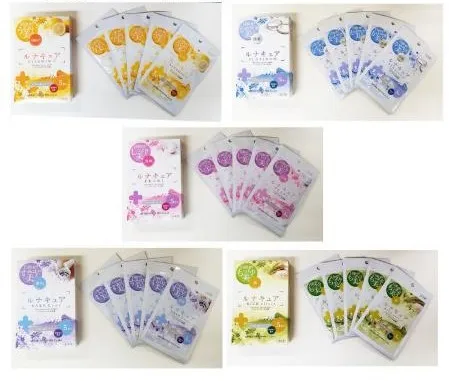 One-Sheet Packaging Collagen Tablet Face Mask Cotton For Skin