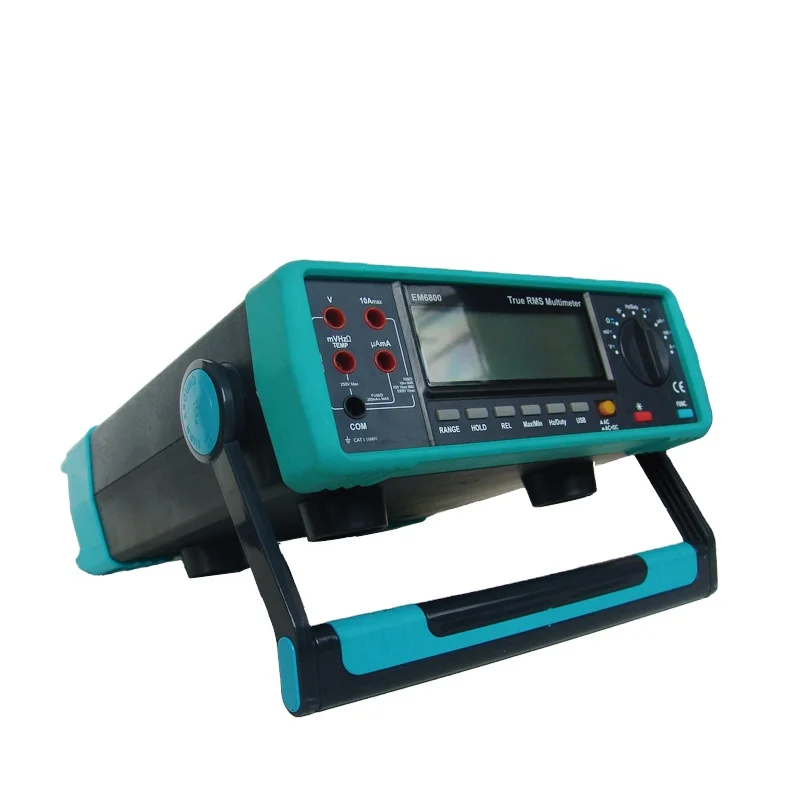 
High Precision Automatic Range Communication Desktop Digital Multimeter with USB Interface 