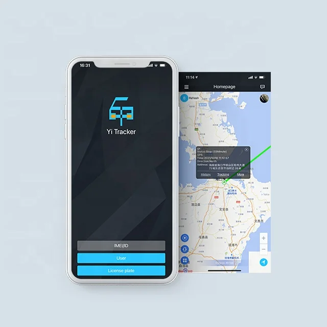 Система отслеживания топлива автомобиля Yiwen Security GPS GSM GPRS для мотоцикла с бесплатным мобильным приложением и картой Google