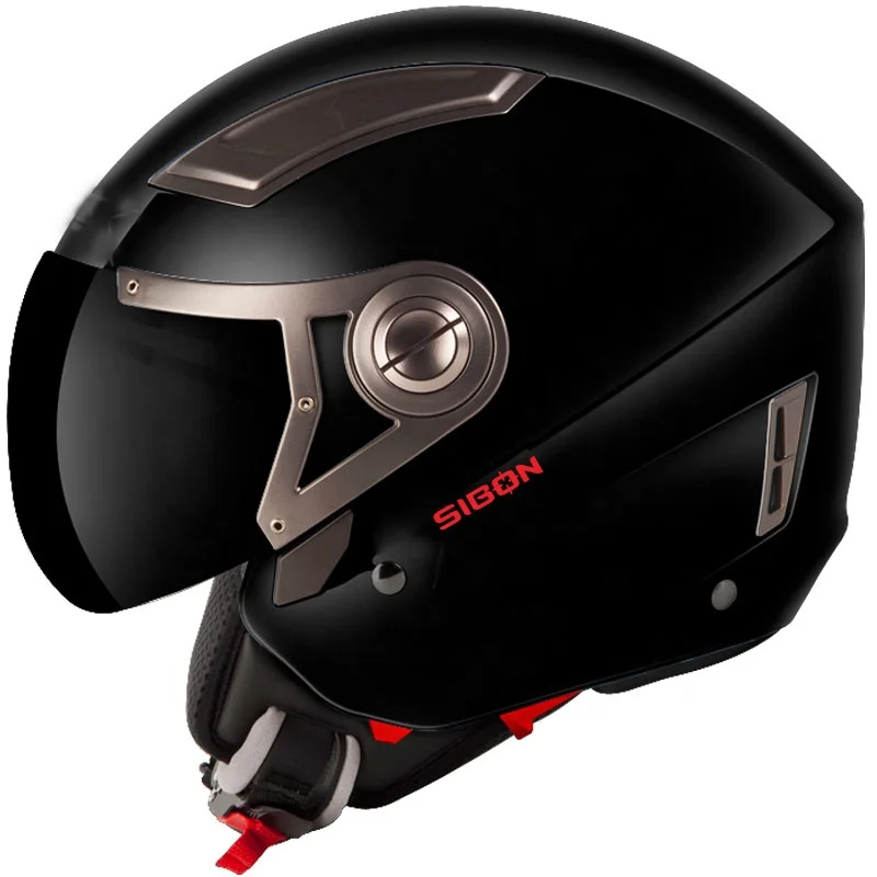 SIBON B0820115 DOT ECE ABS shell washable liner XS-XXL black adult helmet motorcycle full face motorcycle helmet