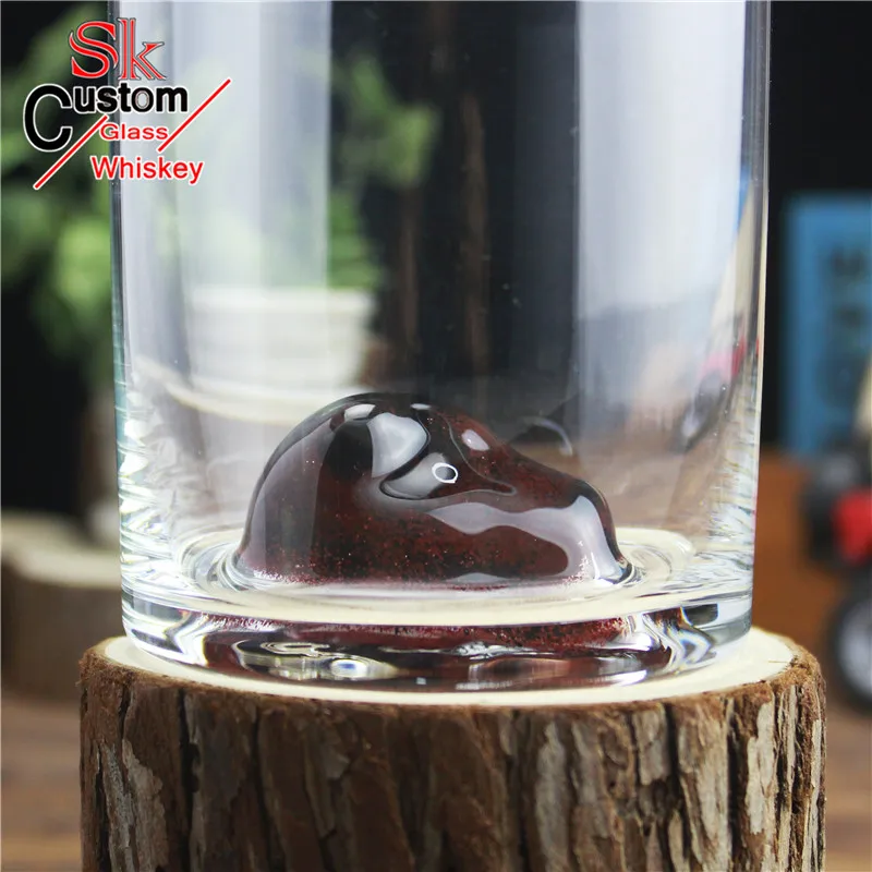 
Wild boar Jungle Animal Transparent Crystal Glass Cup Creative Hand-drawing Process Animal Shapes Scotch Whisky Glass 