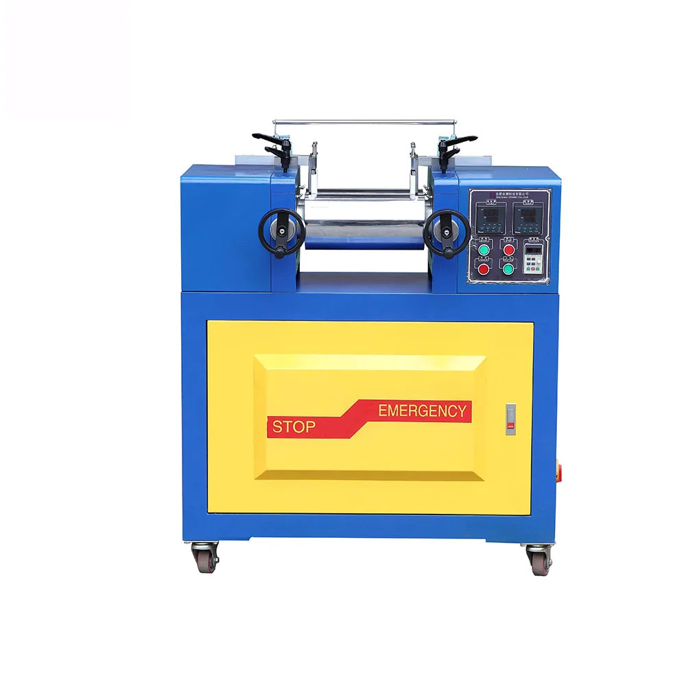 Plastic Rubber Two Roll Mixing Mill with Oil Heating