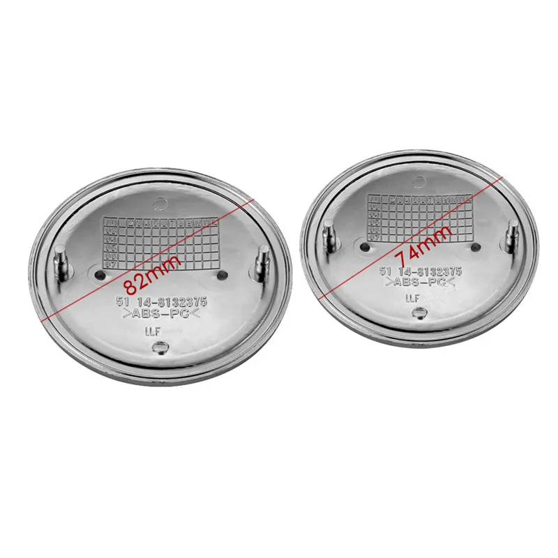 Carbon Fiber Front Hood Rear Trunk Badge Emblem 74mm / 82mm E34 E36 E39 E46 E60 E87 E90 E92 F10 F20 F30 X1 X5 E70 X3 E83