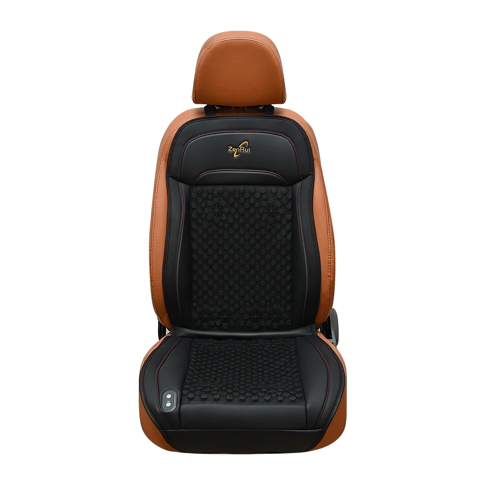 automatical interior accessory 12v 24v strong fan smart massage heat removol cooling car seat cushion for ventilation