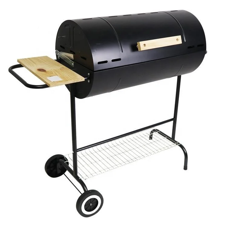 Grills Barbecue Kettle Portable Smoker Utensils Upgrade Steel Camping Grill with Wheels