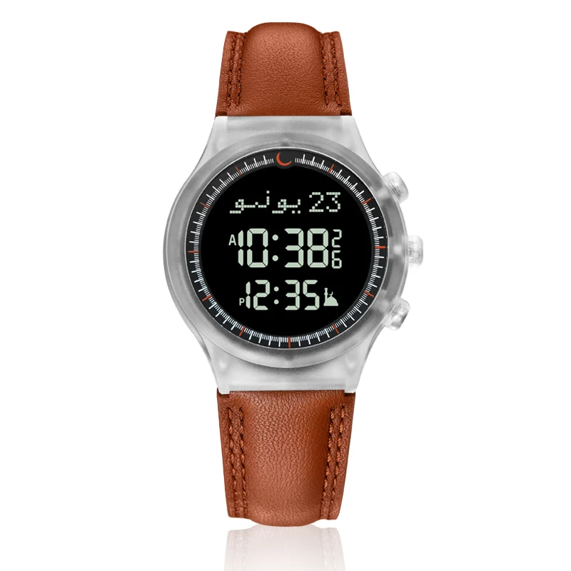 Azan Muslim Mosque Islamic Best Travel Alarm Digital Prayer Watch Popular Fashion Sport Auto Unisex CHARM Muslim AL SAHAR