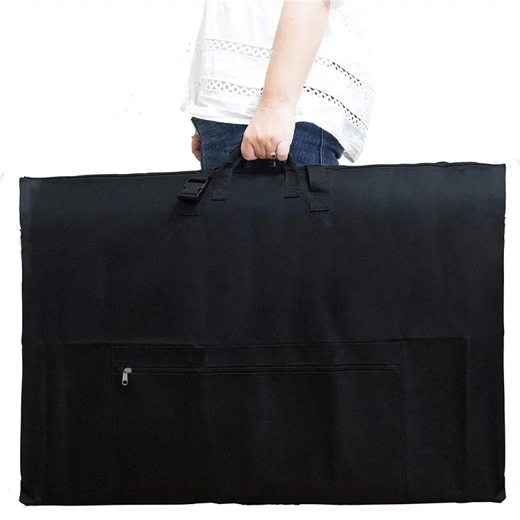 New Design High Quality Waterproof Zipper Portfolio Custom Bags Premium Art Bag art portfolio bags