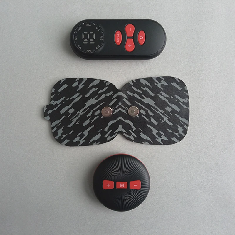 Low Frequency Current  Neck Shoulder Cervical Vertebra Massage Body Relaxation Pulse Massager Mini USB Electric Massager Pads