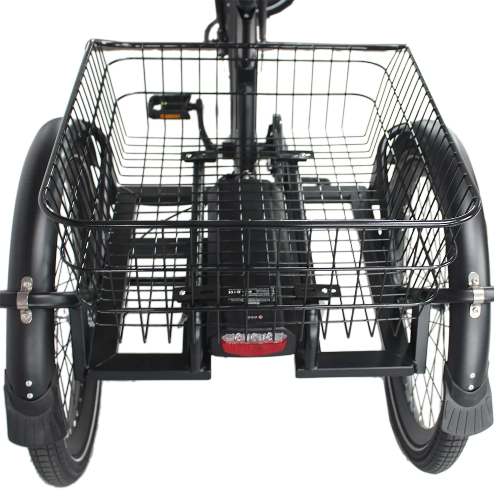 Wuxi united velomobile 13ah Lithium Battery 3 Speed Fashionable 350w Electric Trike