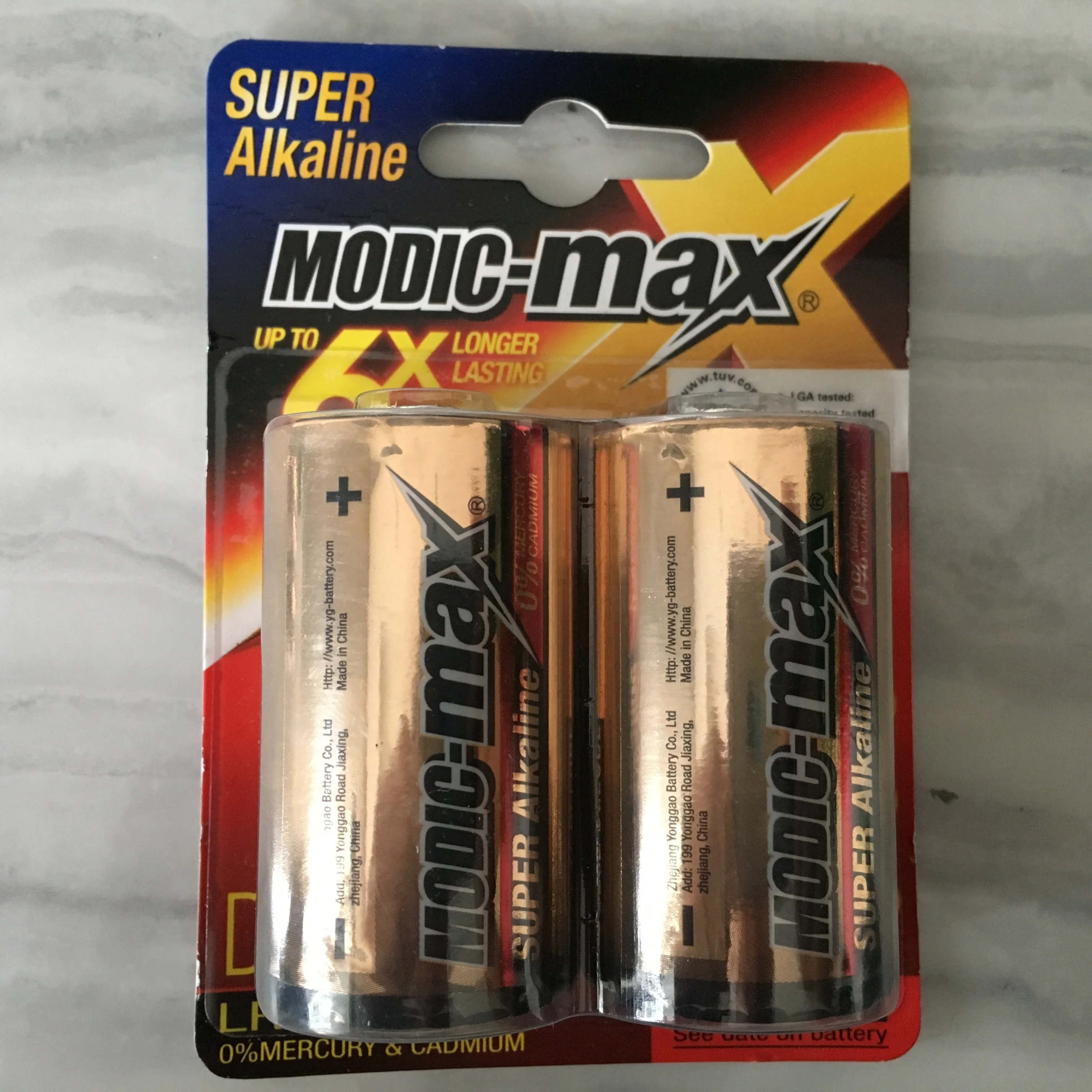 SUPER ALKALINE BATTERY D  LR20 AM1 Dry Batteries High Quality