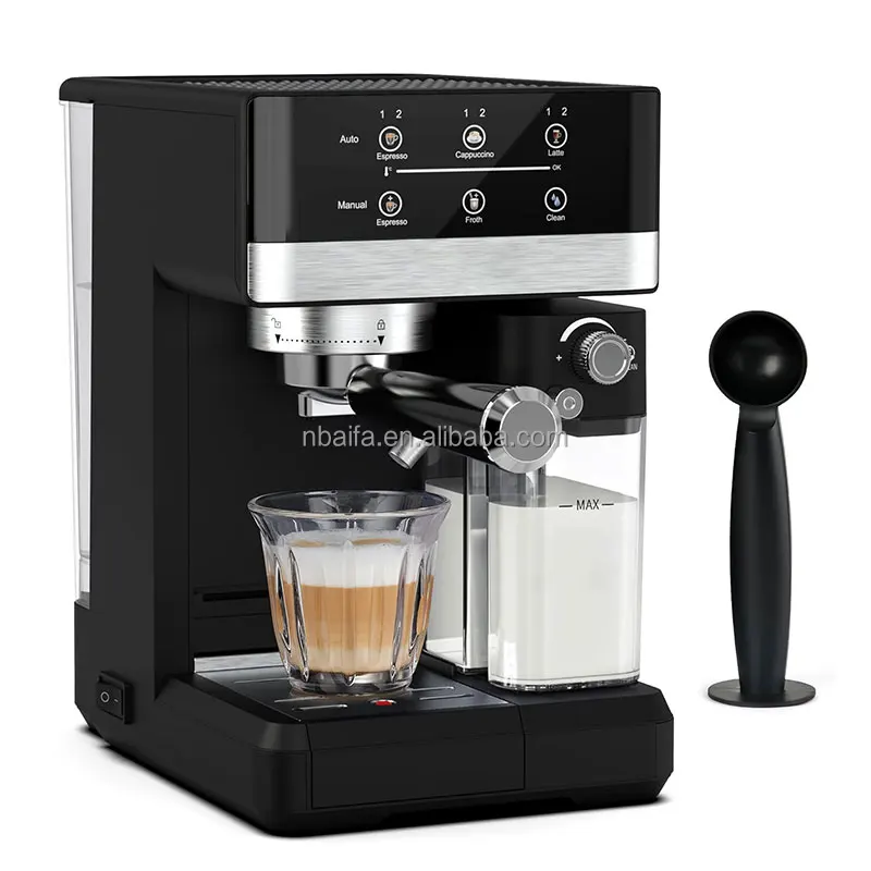 Aifa New Production 20 Bar Stainless Steel espresso machine maker Household Digital Electric Professional Smart Coffee Machine