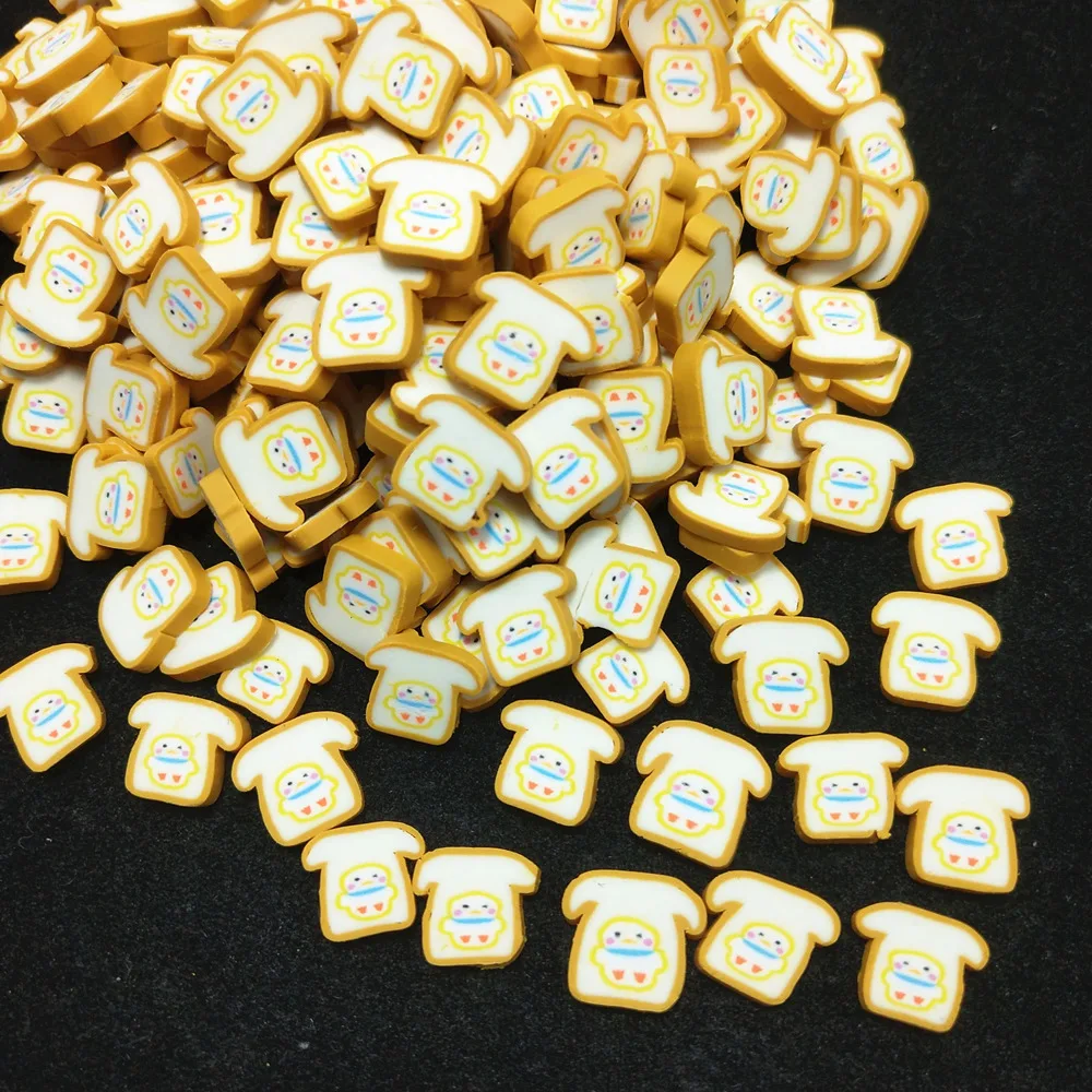 Supply 10g/bag Wholesale Price Cartoon Polymer Clay Shape Clay Slices Sprinkle Slime Craft Resin Crafts For DIY Crafts