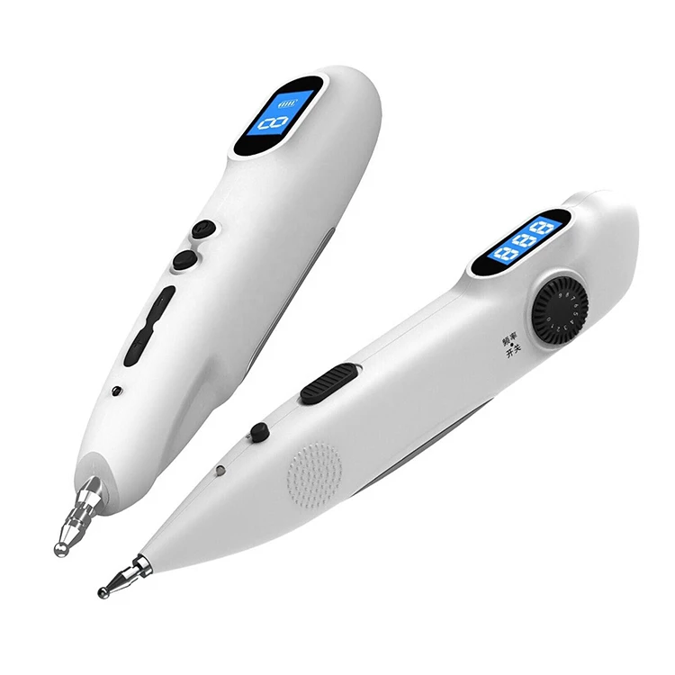 Point Bar Smart Grid Rechargeable Electronic Acupuncture Pen Body Acupuncture Point Massage Pulse Pen