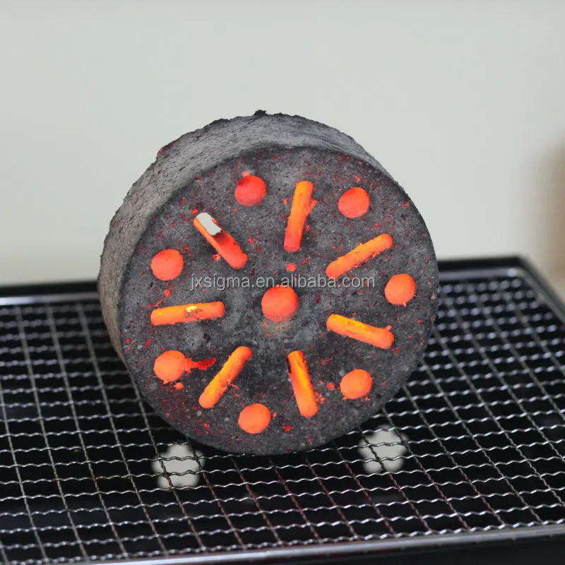 Miracle blaze coconut shell bbq charcoal briquettes