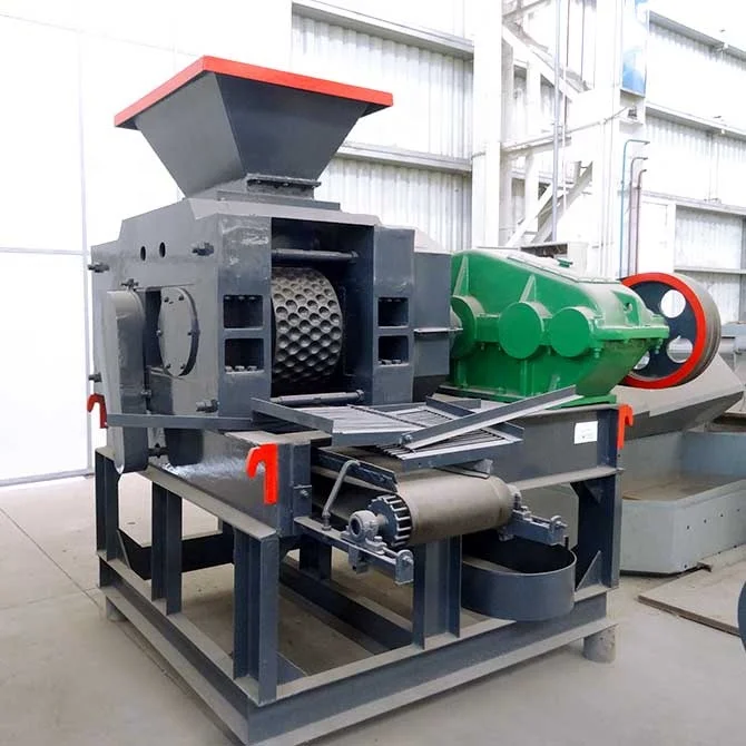 Ball Press BBQ Machine Roller Press Pillow Oval Shape Charcoal Salt Briquette Making Machine