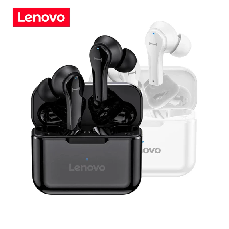 Original Lenovo QT82 Wireless Earphone V5.0 Stereo HD Talking Headset With 400mAh Battery Headphones Touch Control TWS Earbuds