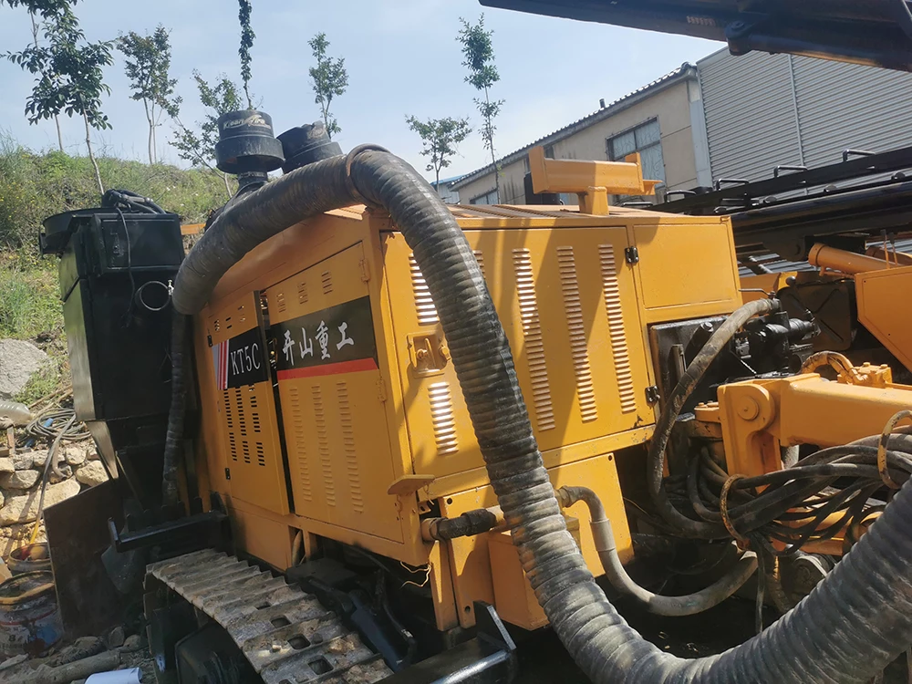 Встраиваемая буровая установка DTH используется kaishan KT5 горнодобывающая фотоэлектрическая Параметрическая бурильная для буровых скважин