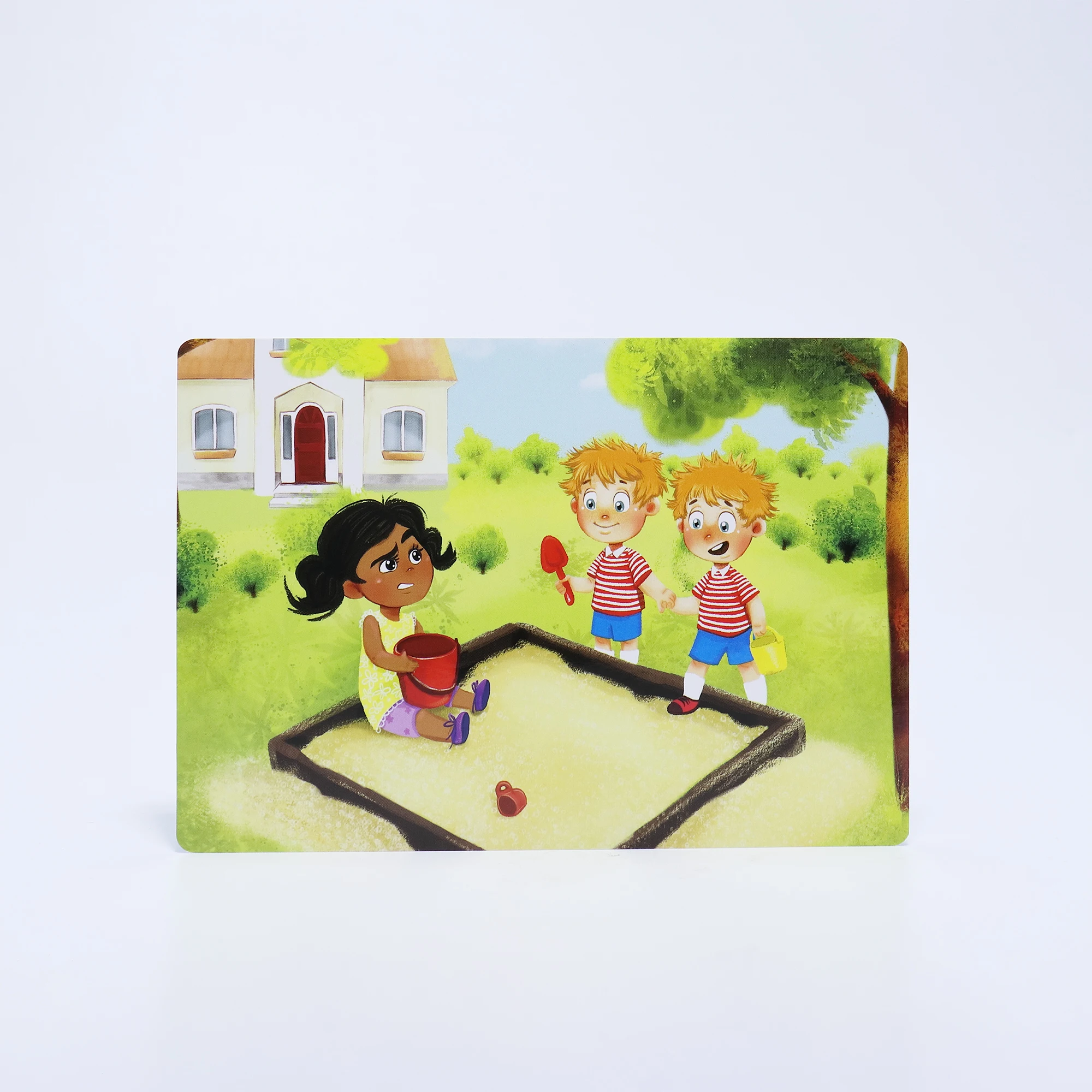 Custom Paper Cardboard Educational Learning Flash Memory Game Playing Cards Both Sides Printed Eco-friendly Educational Card