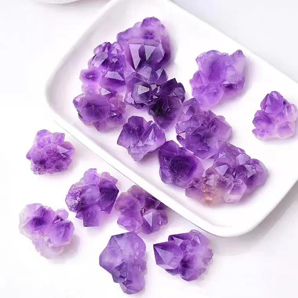 Amethyst Product Wholesale Crystal Flower Amethyst Flower Quartz Stone For Decoration