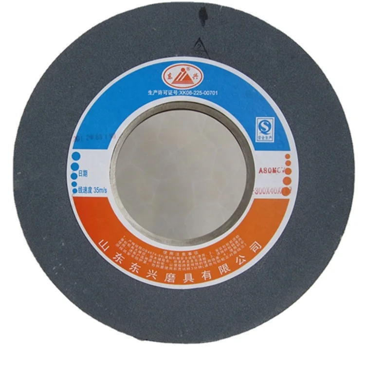 Abrasive Vitrified Ceramic Stone Aluminum Oxide Corundum Centerless Crankshaft Surface Bench Grinding Wheel for Cast Iron