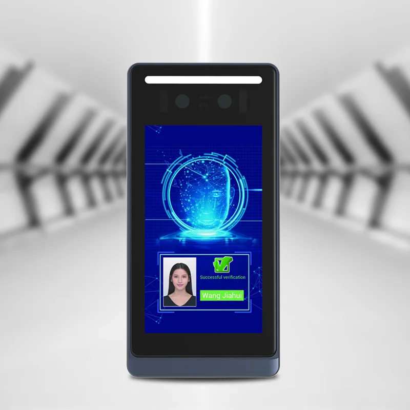 Support SDK Multi-language Biometric Attendance Machine AI Facial 3D Face Recognition Camera Smart Lock Door