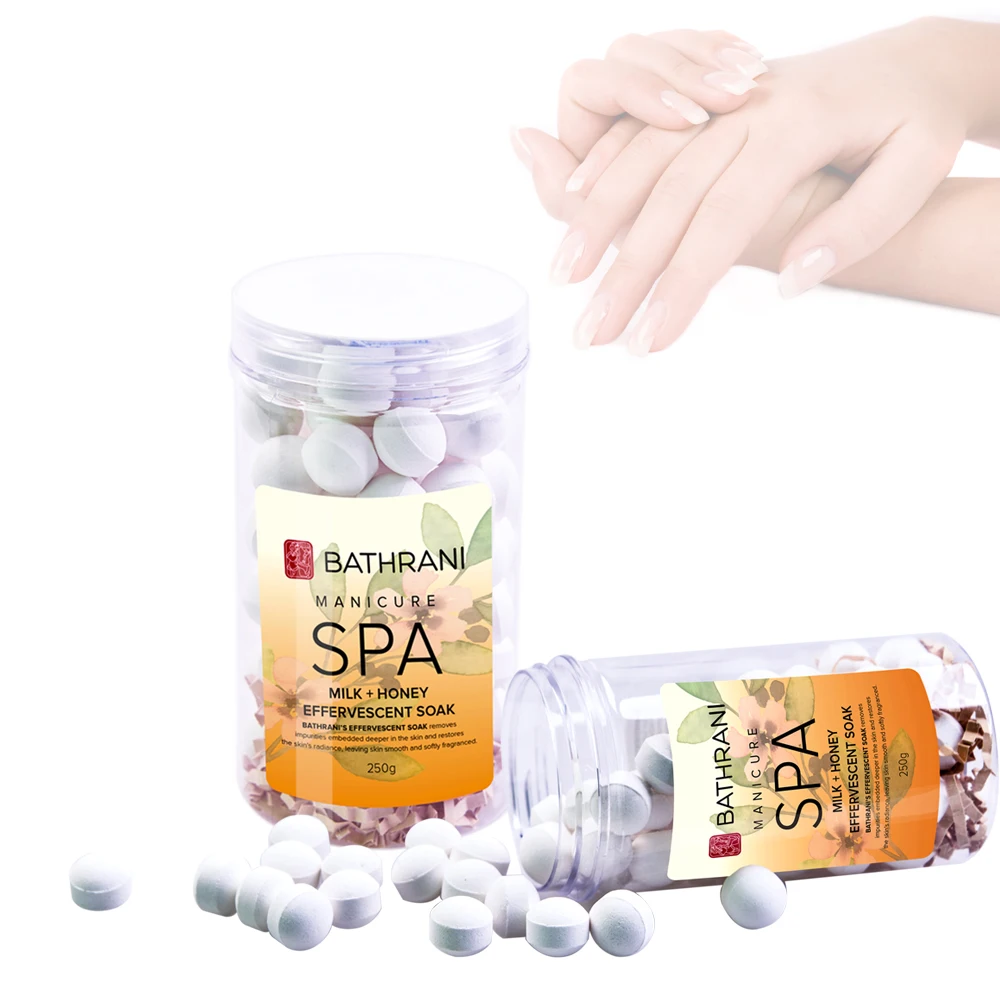 High Quality Nail Care Manicure Soaking Tablets For Nail Spa Salon 250g