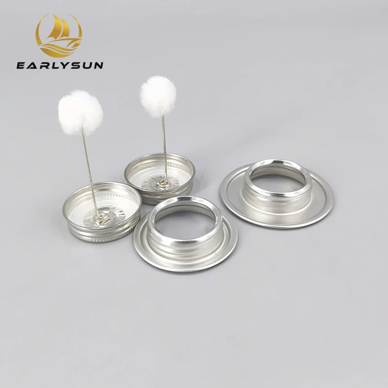 Brush Metal Tin Can With Screw Top