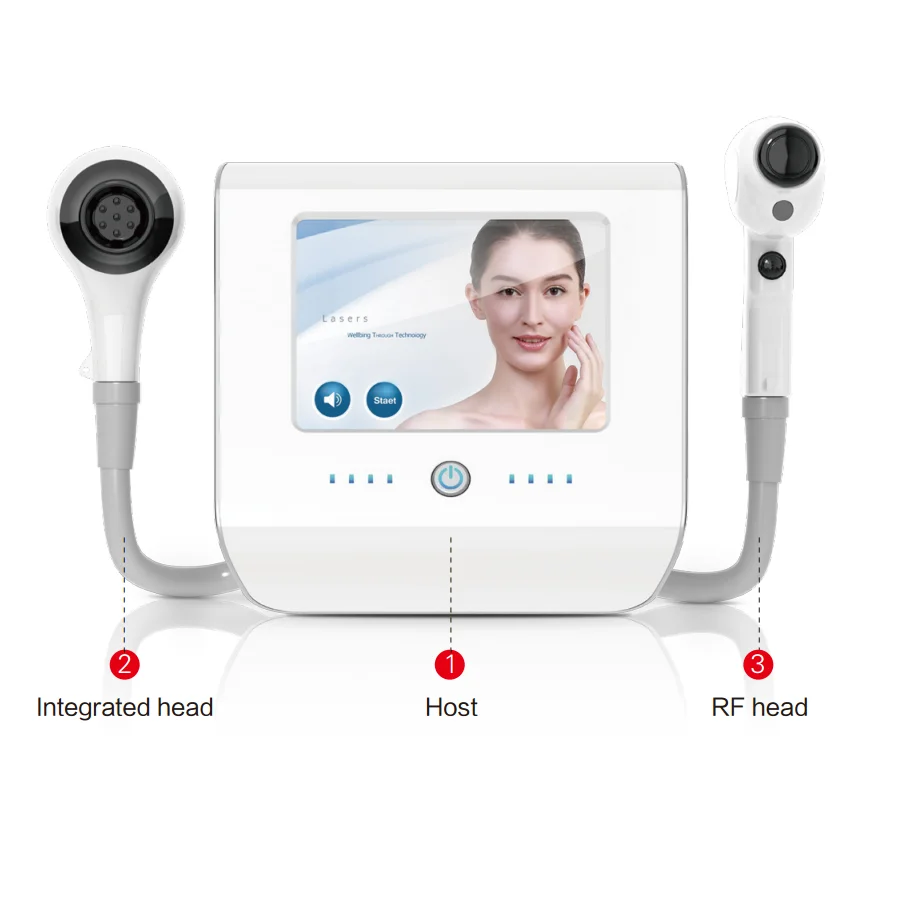 High Quality RF Radio Frequency 2 In 1 Vacuum Cooling Facial LiftingBeauty equipment thermolift slimming machine