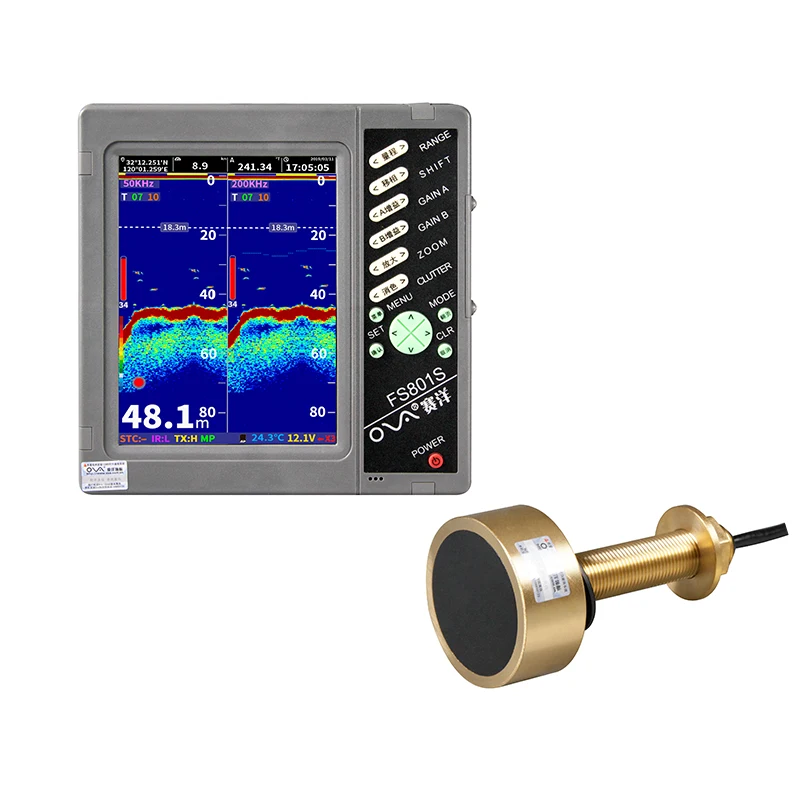 Популярный водонепроницаемый рыболокатор морской с датчиком гидролокатора