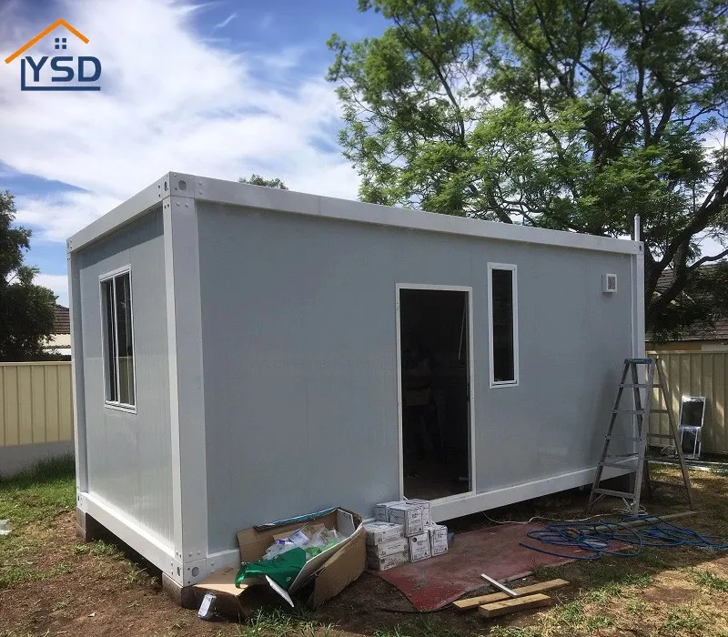 Portable Movable Detachable Prefabricated Container House for Outdoor Food Kiosk