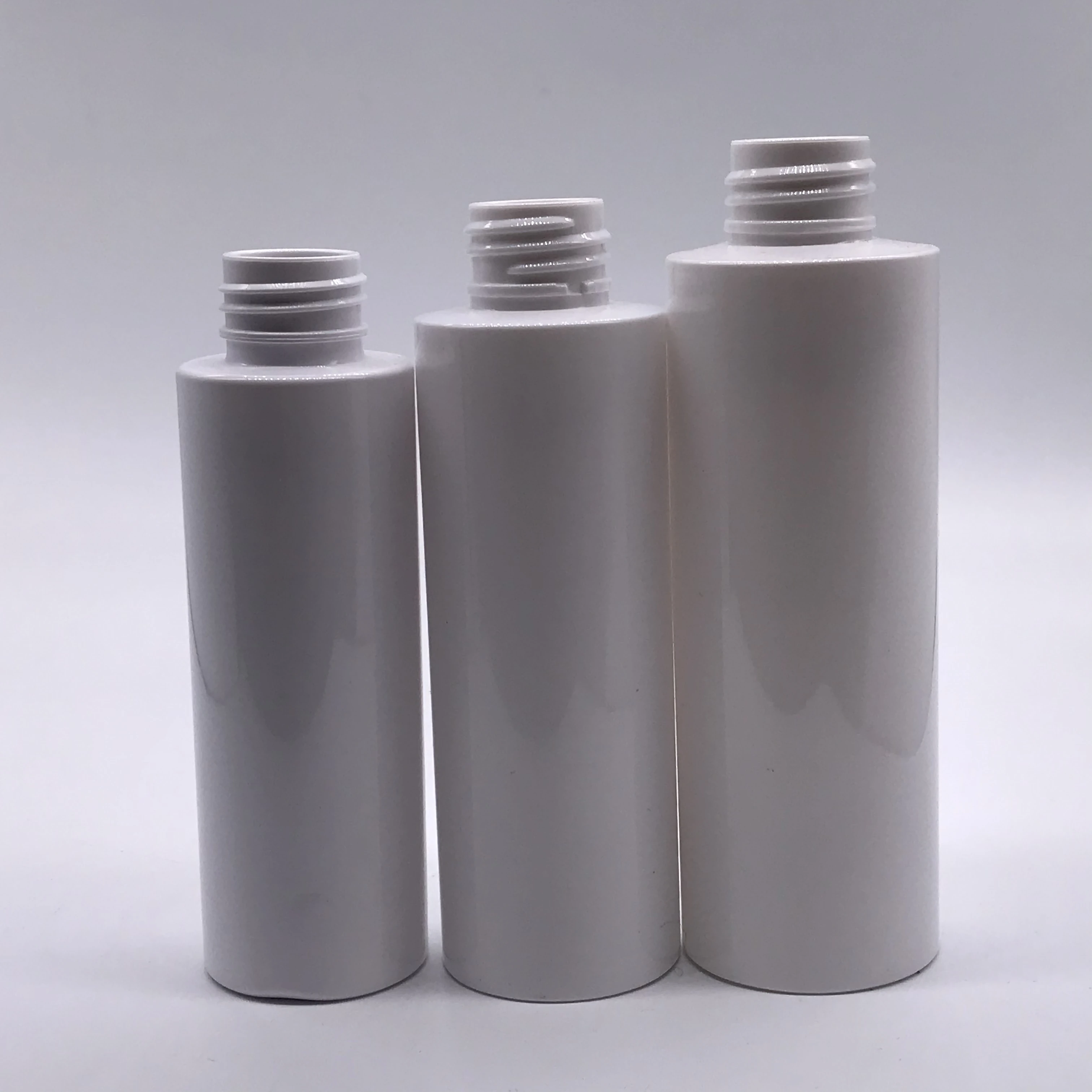 100ml 150ml 200ml Plastic Cylinder PET Bottles