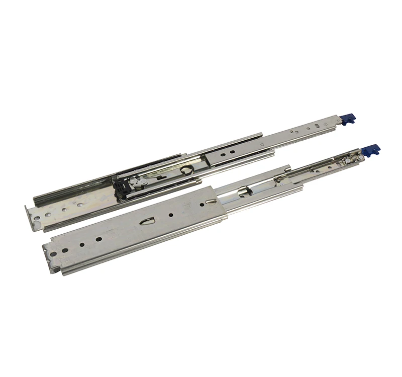 76mm Cabinet Outdoor RV Ball Bearing Full Extension Drawer Guide Drawer Slide Heavy Duty With Lock