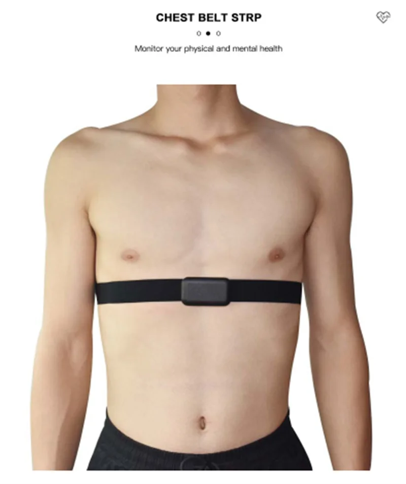 Elastic Chest Belt Soft Strap Band For Polar Sport Running Heart Rate Monitor For Adjustable Chest Mount Belt Durable