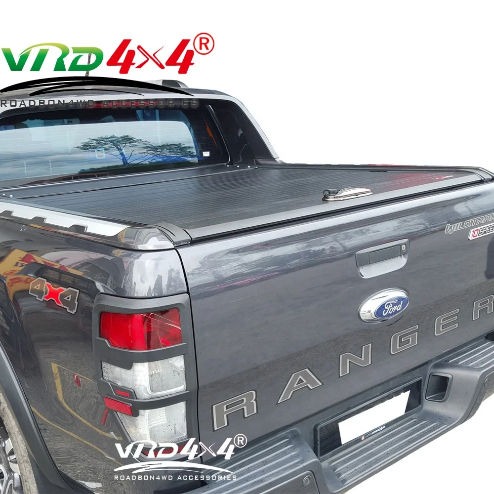 VRD4X4 алюминиевые рулонные крышка затвора пикап F-150 Топ Выдвижной сверните вверх кожух для Raptor Hilux Navara Dmax