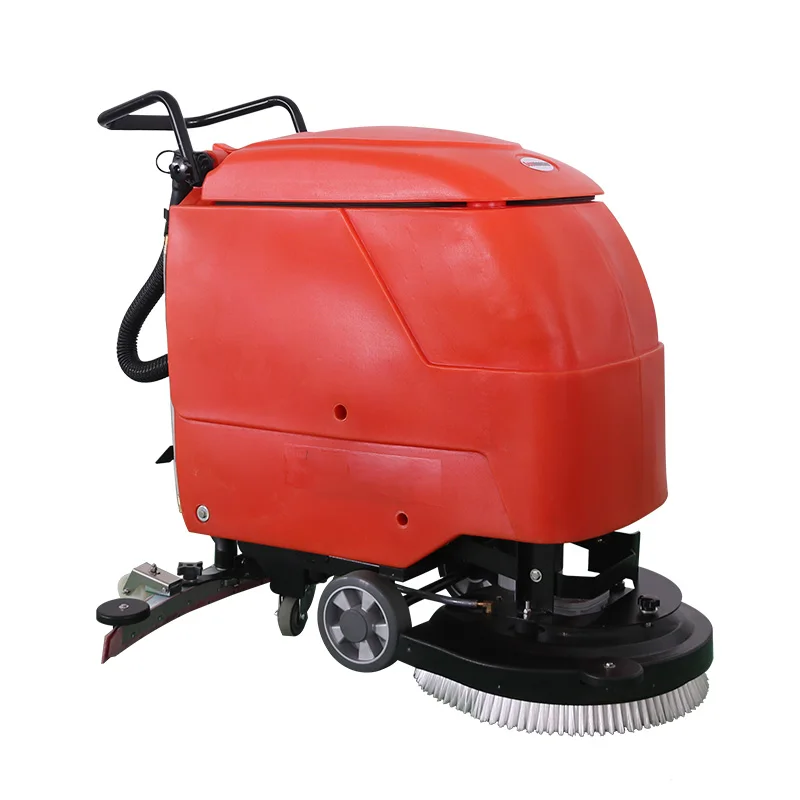 rechargeable floor scrubber industrial floor scrubber machine