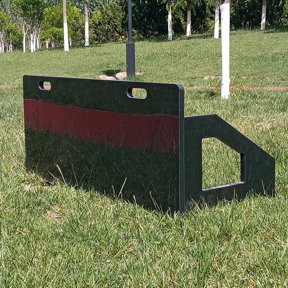 High quality football rebound hdpe soccer rebounder boards