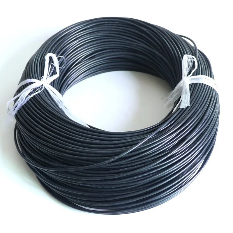 Donlis 1M Black 28AWG 4 Conductor Shield LP Humbucker Guitar Pickup Output Wire For Splitting connection