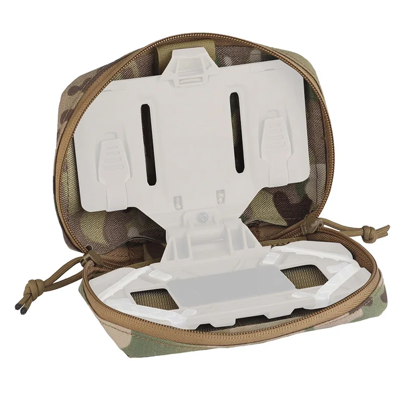 SABADO Outdoor Sports Mobile Phone Holder Chest Bag Panel Tactical MOLLE Folding Navigation Board Pouch