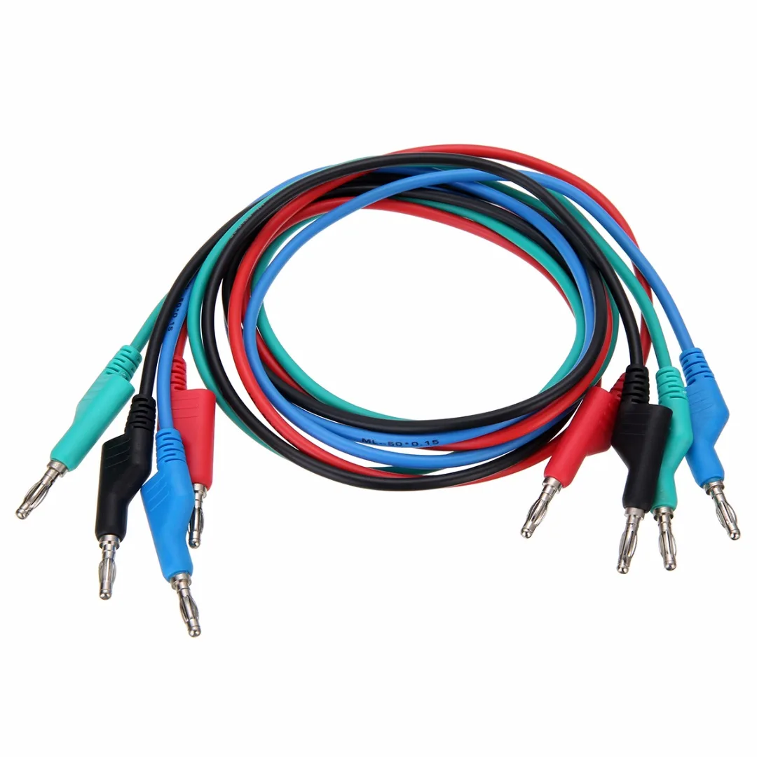 Testing lead with 4mm banana plug,stackable