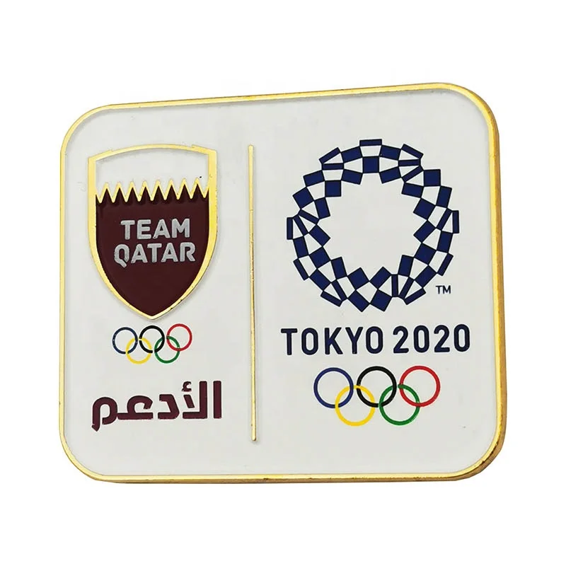 Customized Metal Enamel Badge with Gem Stones Souvenirs Soft Enamel Lapel Pins