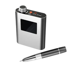 High Quality Nail Manicure Salon 48W Portable Rechargeable 350000rpm Professional Brushless Nail Drill