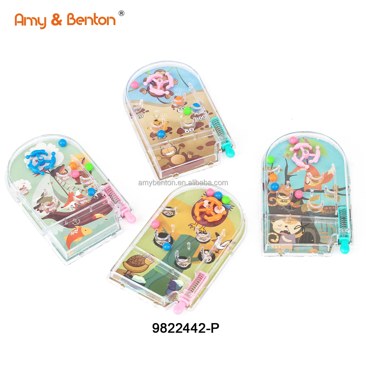 mini pinball game toy Kids handheld pinball Hot Selling Classic Game Toys Educational Brain Maze Puzzle Soccer Pinball Game